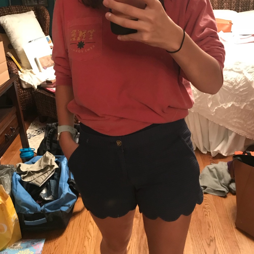 Lilly Pulitzer Scalloped Shorts